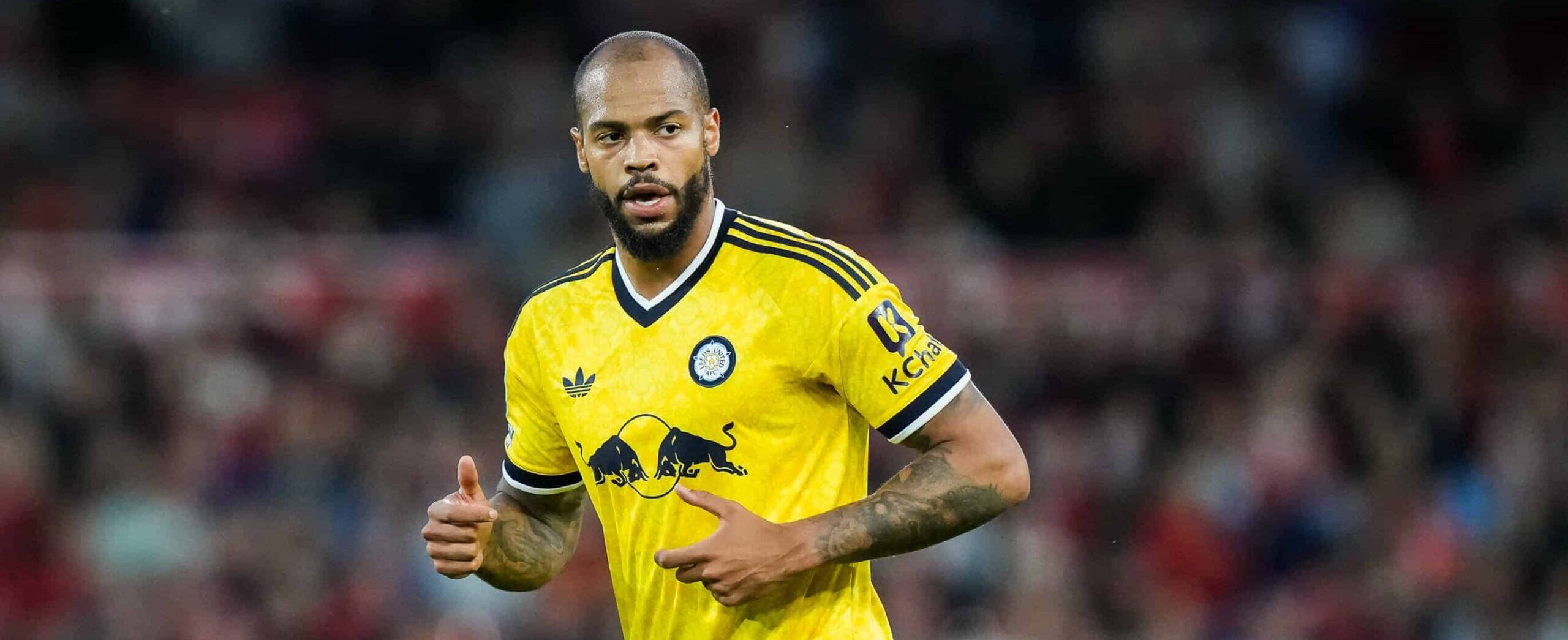 Lukas Nmecha in action for Leeds United in 2026