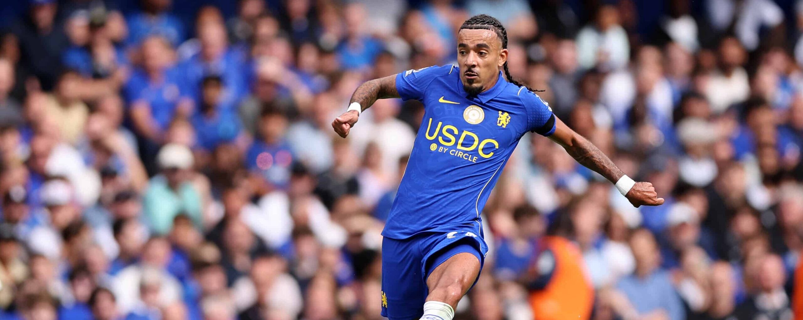 Malo Gusto in action for Chelsea in 2026