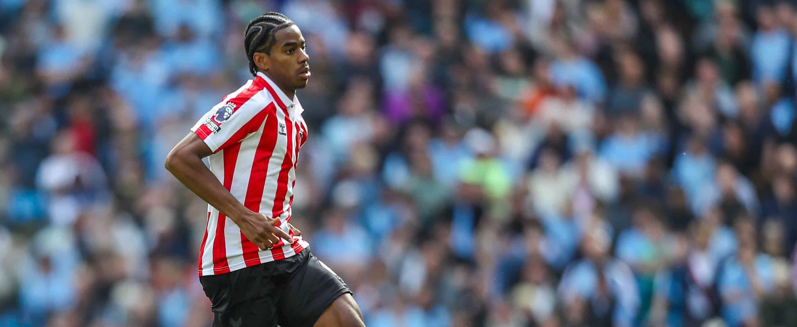 Dayann Methalie in action for Sunderland in 2026