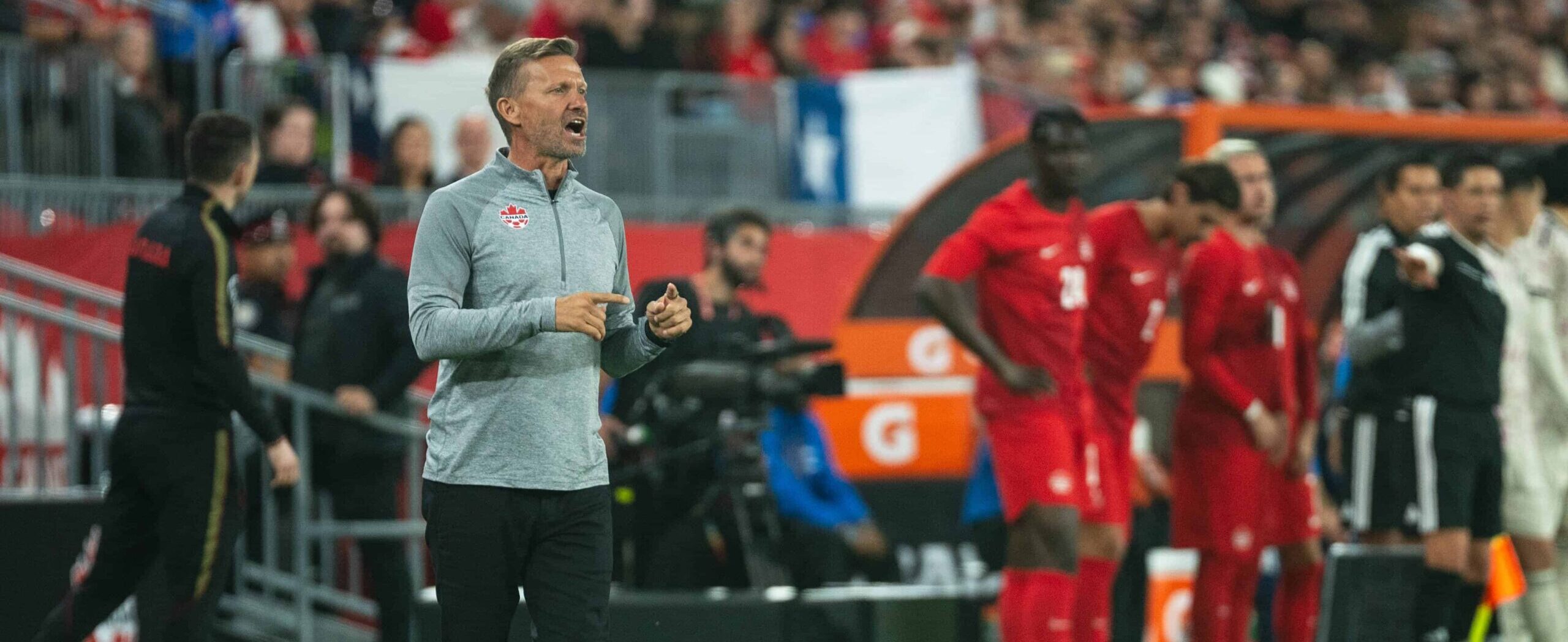 Jesse Marsch in action for Canada in 2026